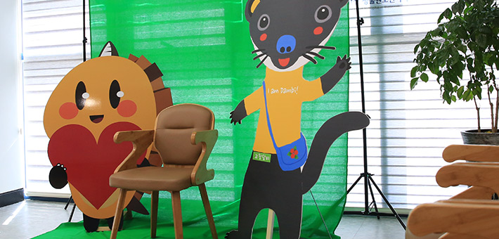 크로마키 촬영 시설