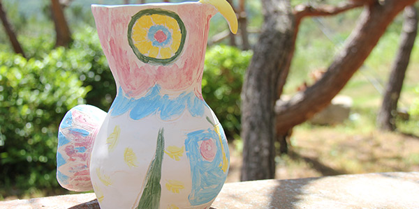 토우로 피카소 부엉이 도자기