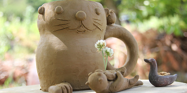 수달 연필 꽂이 만들기